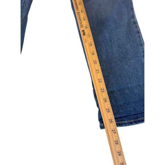 PAIGE Denim Brigitte Slim Fit Jeans Light Wash Sz 28 EUC Designer Denim Mid-Rise - Picture 9 of 9